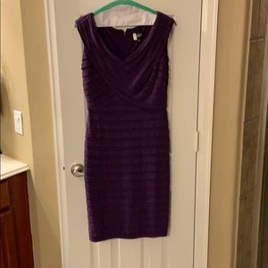 Eggplant color Semi Formal Dress